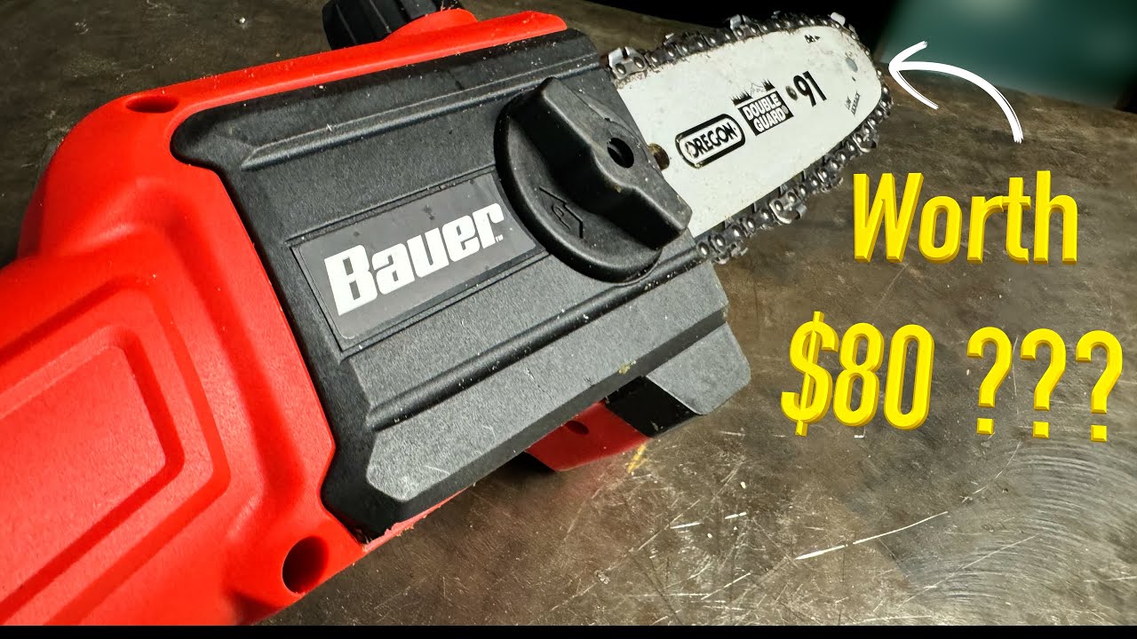 На голову выше остальных | Обзор высоторезной пилы Bauer 20v