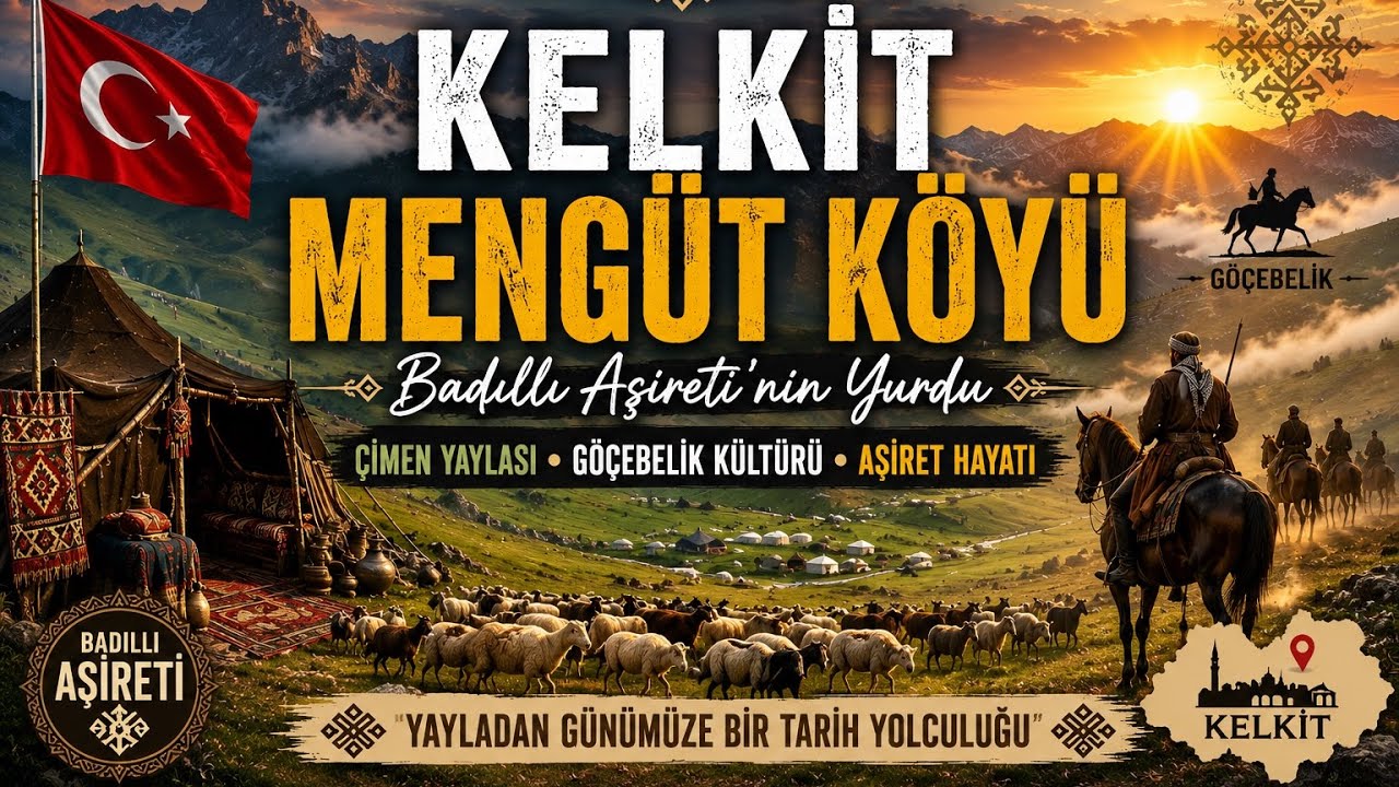 Mengüt Köyü Çimen Dağı Erzincan Yol Güzergahı
