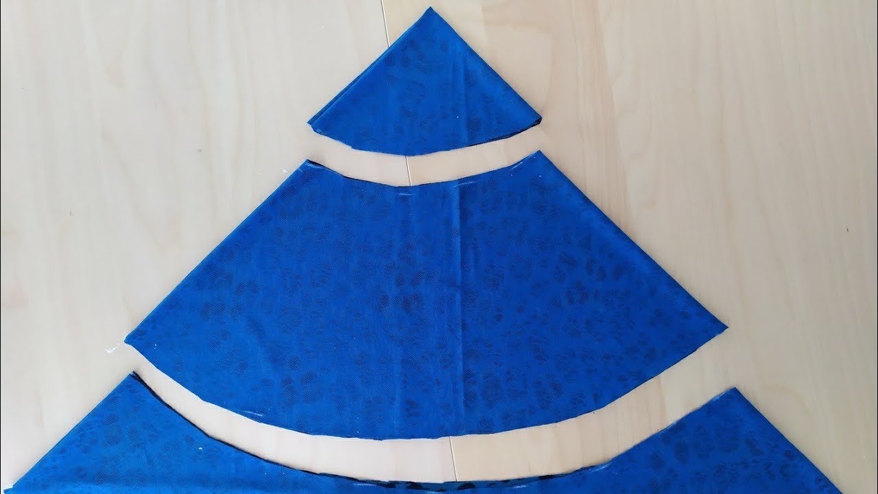 PRATİK ASİMETRİK VOLANLI ETEK DİKİMİ 🧵 DIY, ASYMMETRIC FLARED SKIRT 🙋 EASY ASYMMETRIC SKIRT