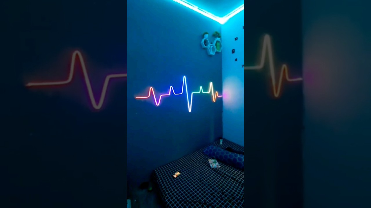 Pasang lampu neon flex running