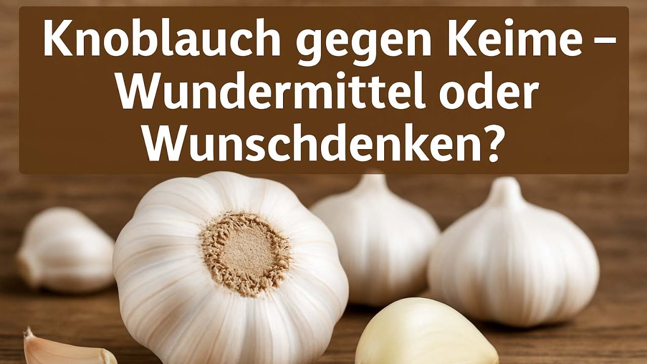 T&ouml;tet Knoblauch wirklich Bakterien &ndash; oder nur den Appetit?