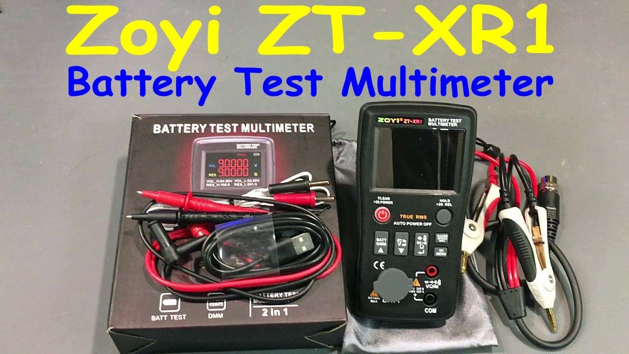 Uni-Byte 0305 - ZOYI ZT-XR1 &ndash; multimetr do pomiaru baterii &ndash; RECENZJA