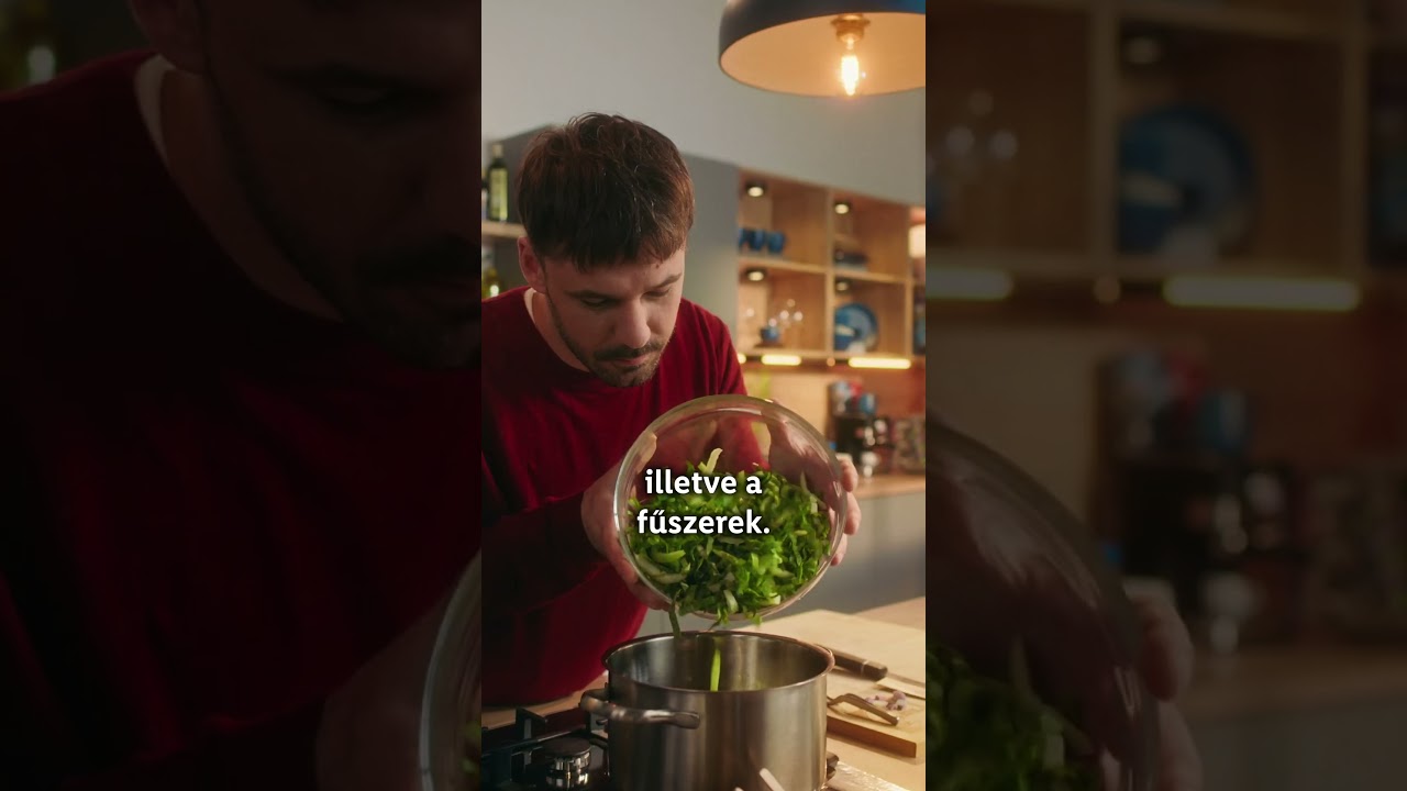 Konfit&aacute;lt lazac pak choi-os sp&aacute;rgafőzel&eacute;kkel  Lidl receptek Mizsei Janival  #lildkonyha
