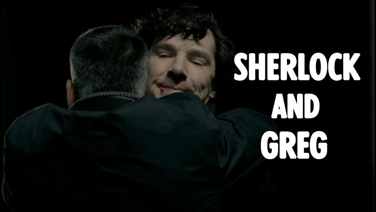 Sherlock Holmes and Greg Lestrade II Sherlock BBC