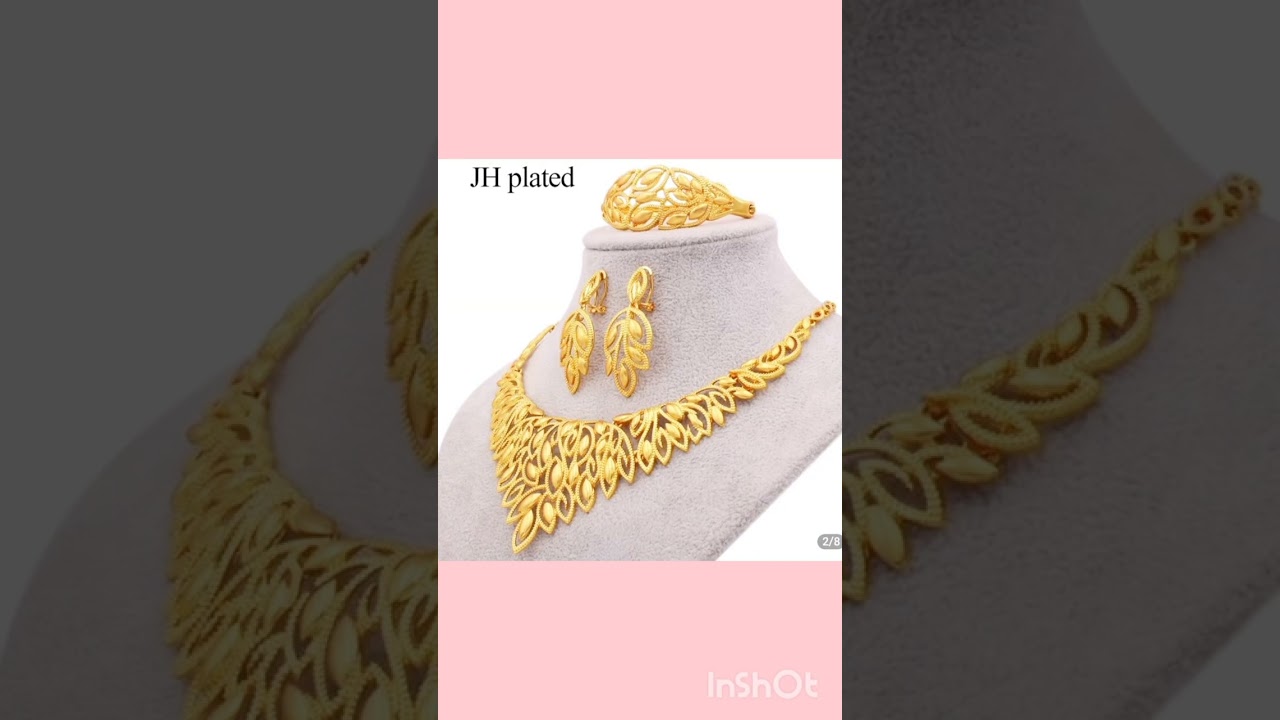 كوليهات ذهب فخامة تُحاكي الأناقة ✨💛  اختاري بريقك الخاص ✨#كوليهات_ذهب #اكسسوارات_راقية #موضة_2025 