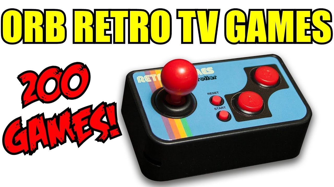 Orb Retro TV Games Unboxing / First 16 Games!