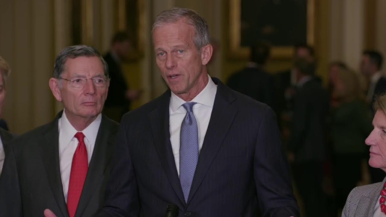 LIVE: Senate GOP Speaks to the Press | 11-19-25