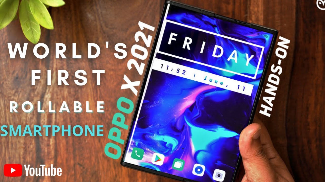 OPPO X 2021 Rollable Phone Hands On & Full Trailer video | 125W Charger 😮 ⚡ This Is The Future
