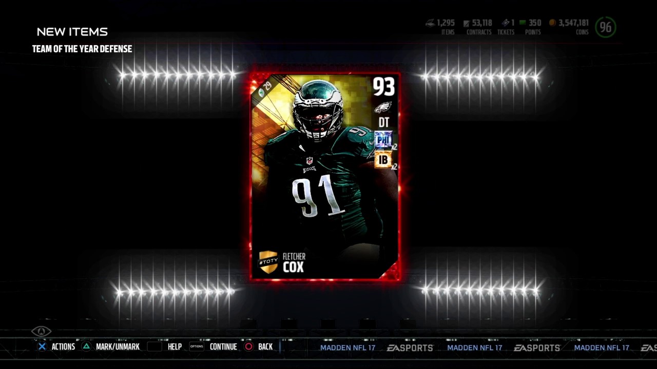 TOTY Defense Pulls Huge Massive Missed Snipe Mut 17