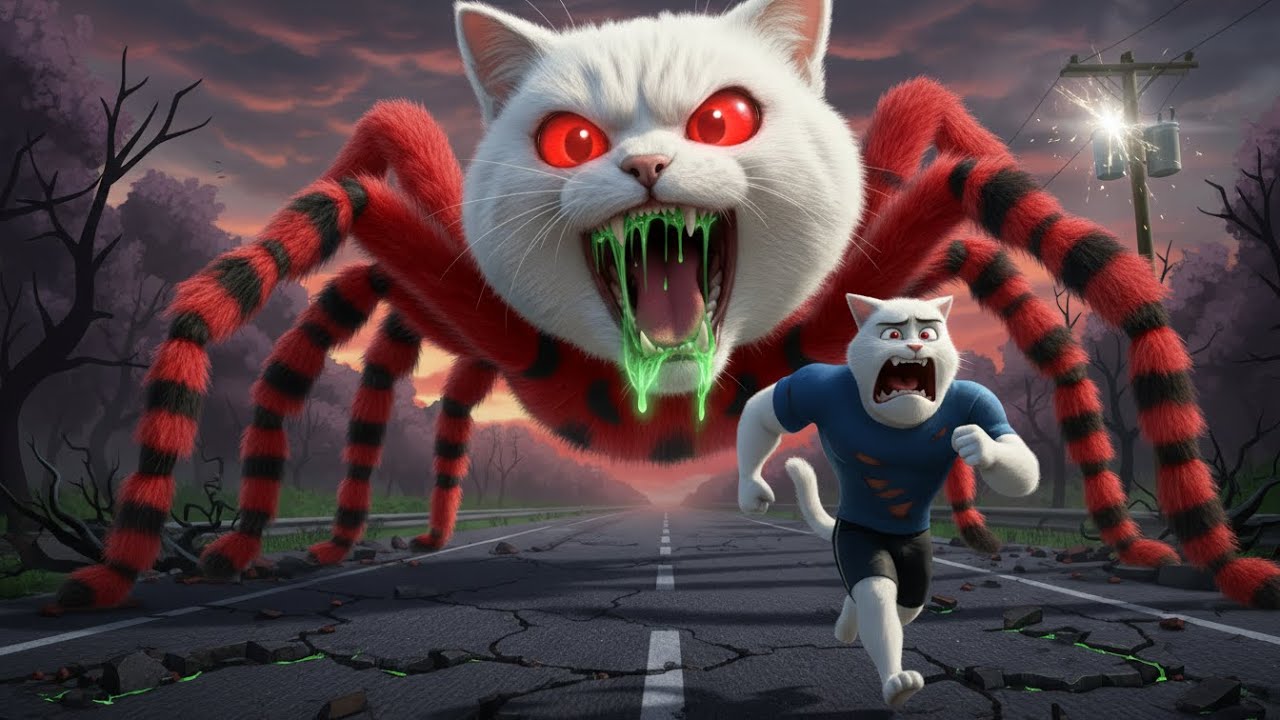 🐱💔 The Spider’s Curse Took Everything From the Kitten | AI Cat Story