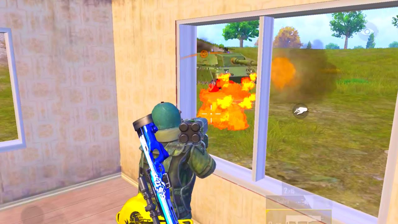 2 TANK SQUAD VS ME M202 AWM GAMEPLAY - PAYLOAD 3.0 PUBG Mobile