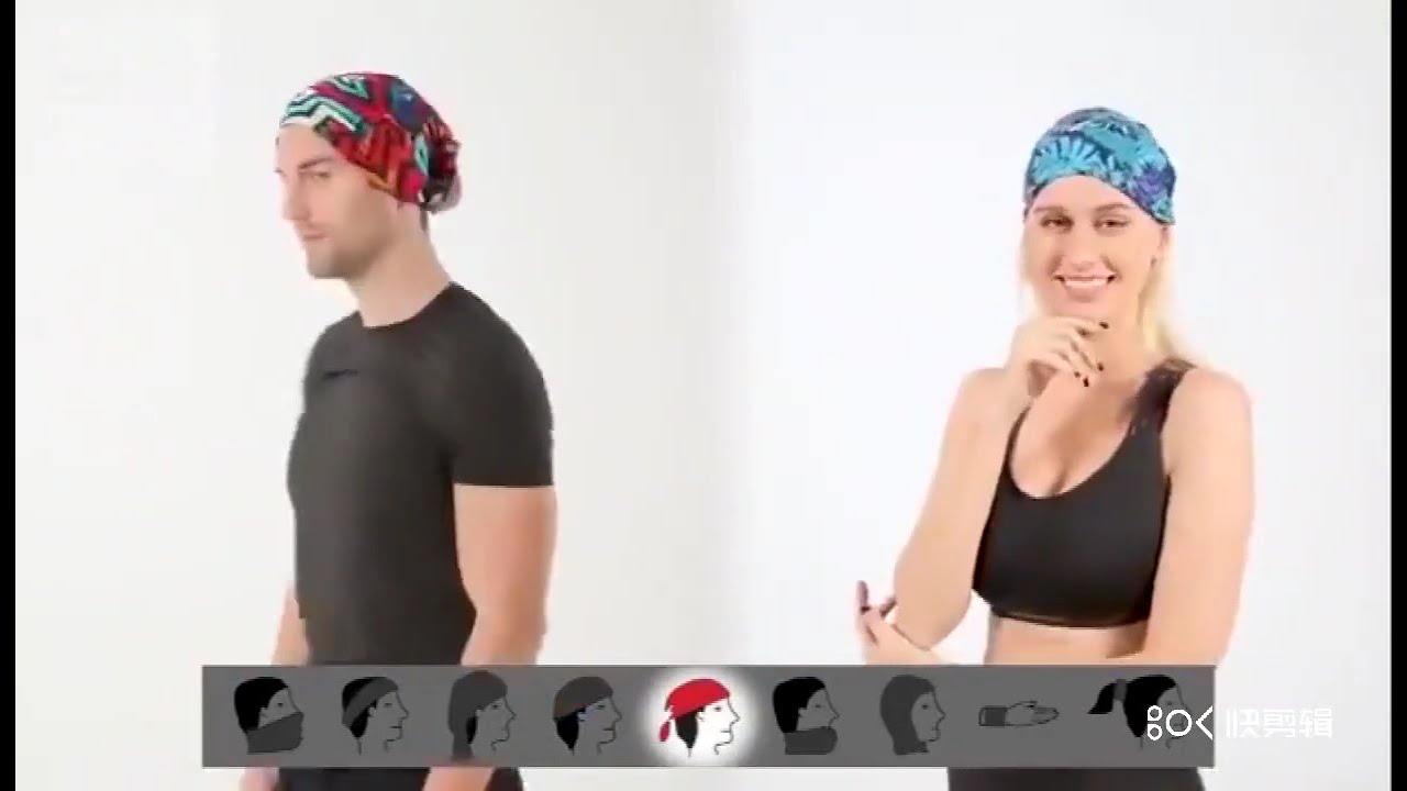 How to use bandana scarf 12 different ways