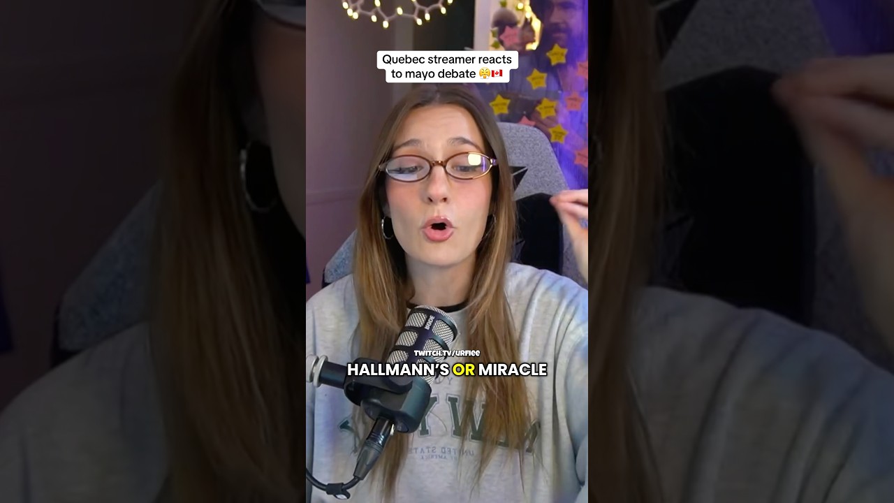 French Canadian streamer reacts to food internet debates 😳 