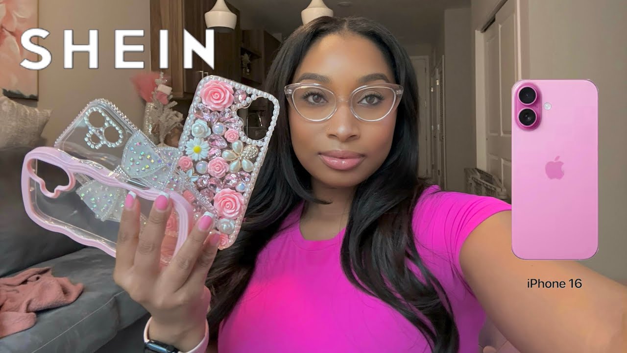 Shein iPhone Case Haul | Pink iPhone 16 Case Ideas