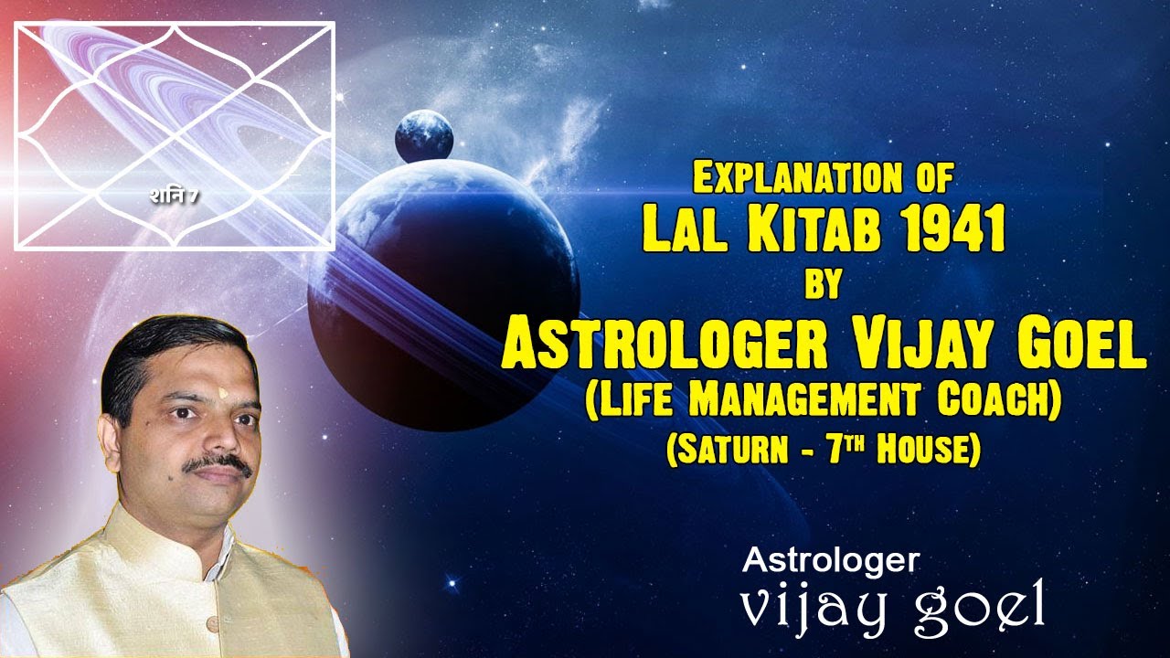 शनि खाना नंबर 7 (Saturn in Seventh House) - Lal Kitab (लाल किताब) 1941 – EP78 –Astrologer Vijay Goel