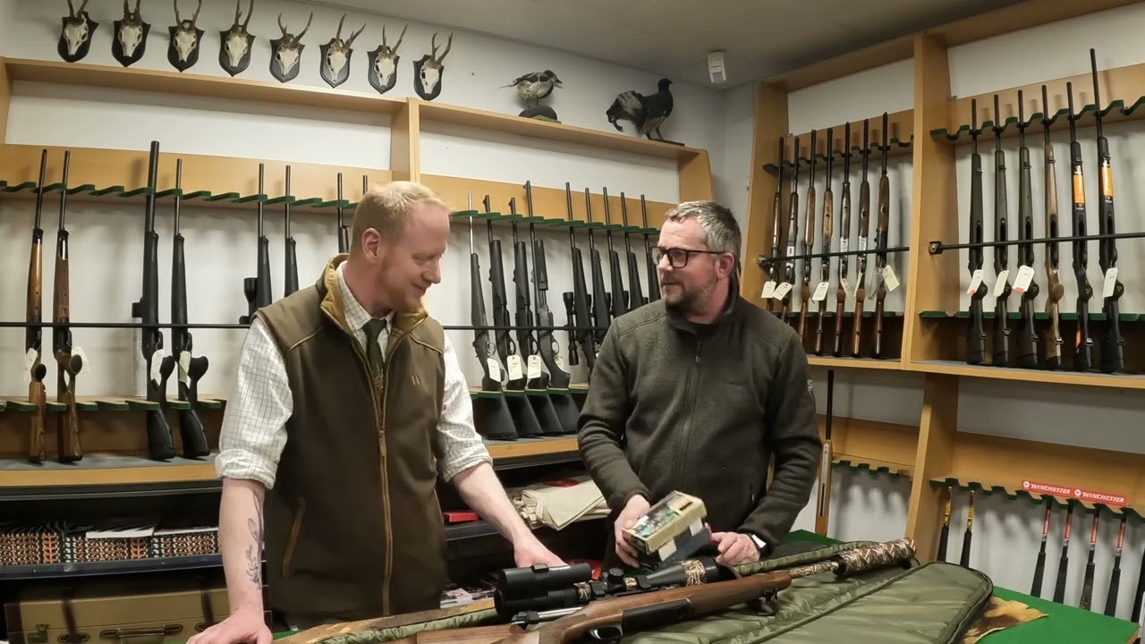 Blyfri riffel ammunition.