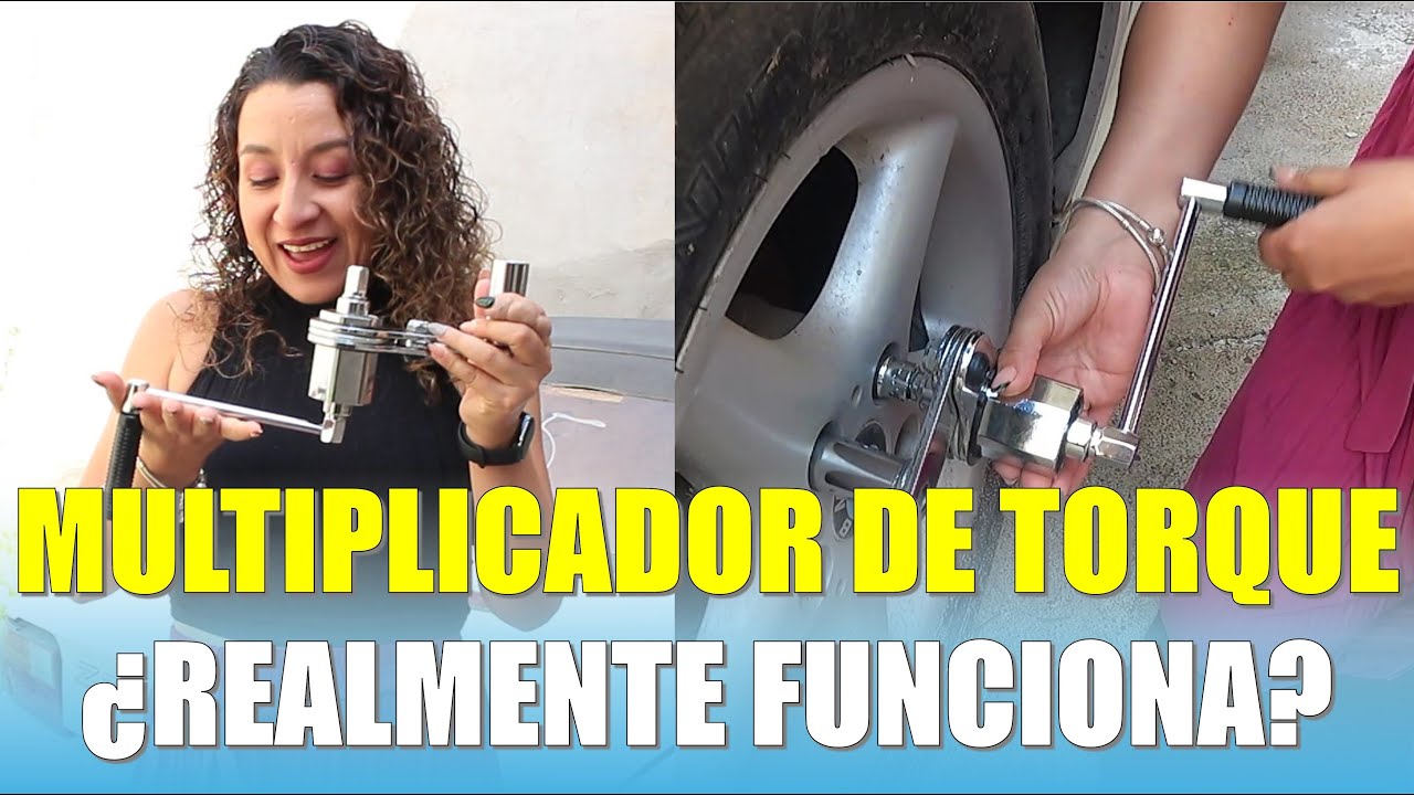 Afloja Tuercas con FACILIDAD ¡Gracias al MULTIPLICADOR DE TORQUE!