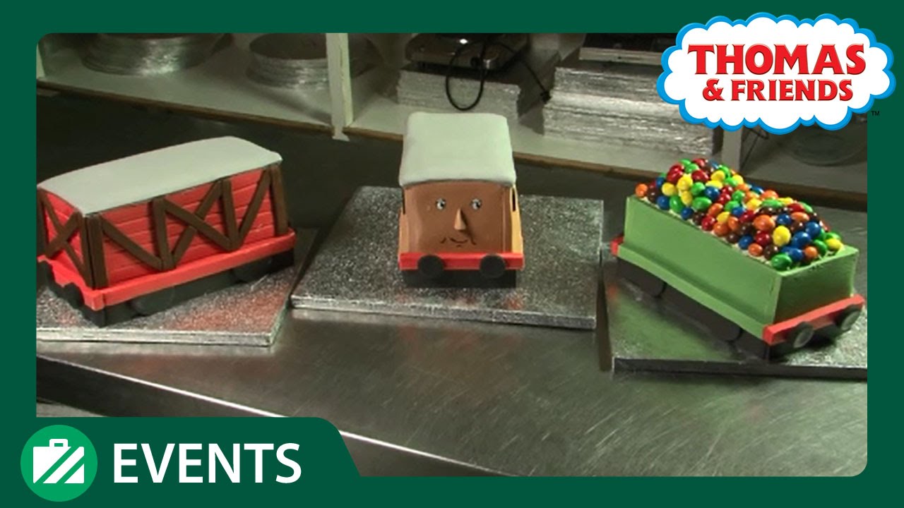 Thomas Carriage Cake for Hamleys | Events Out with Thomas | Thomas & Friends