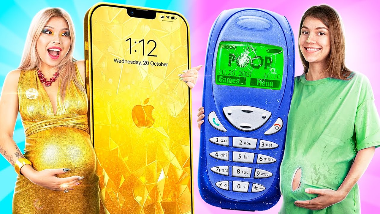 Super Rijk Zwanger vs Arm Zwanger