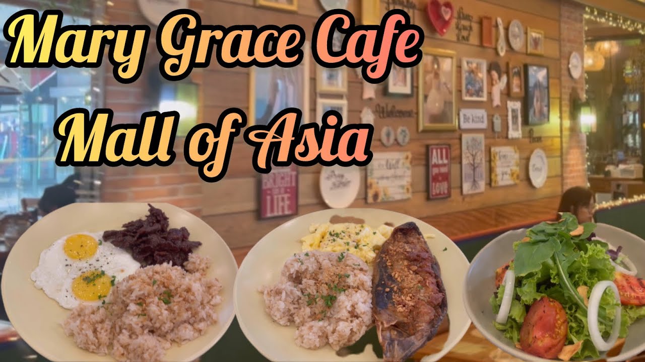 All day breakfast meal - Mary Grace Cafe - Mall of Asia