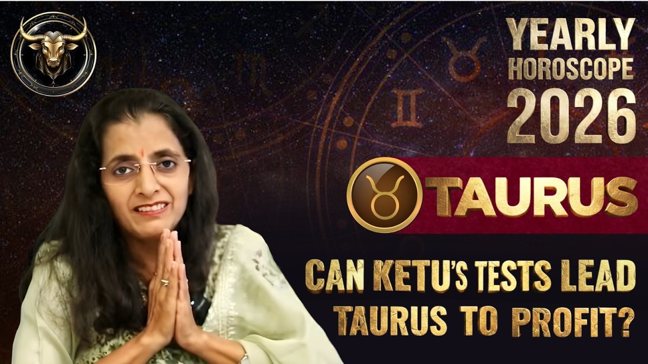 Taurus Yearly Horoscope 2026|Ketu’s Karmic Lessons,Career Growth & Financial Opportunities Explained