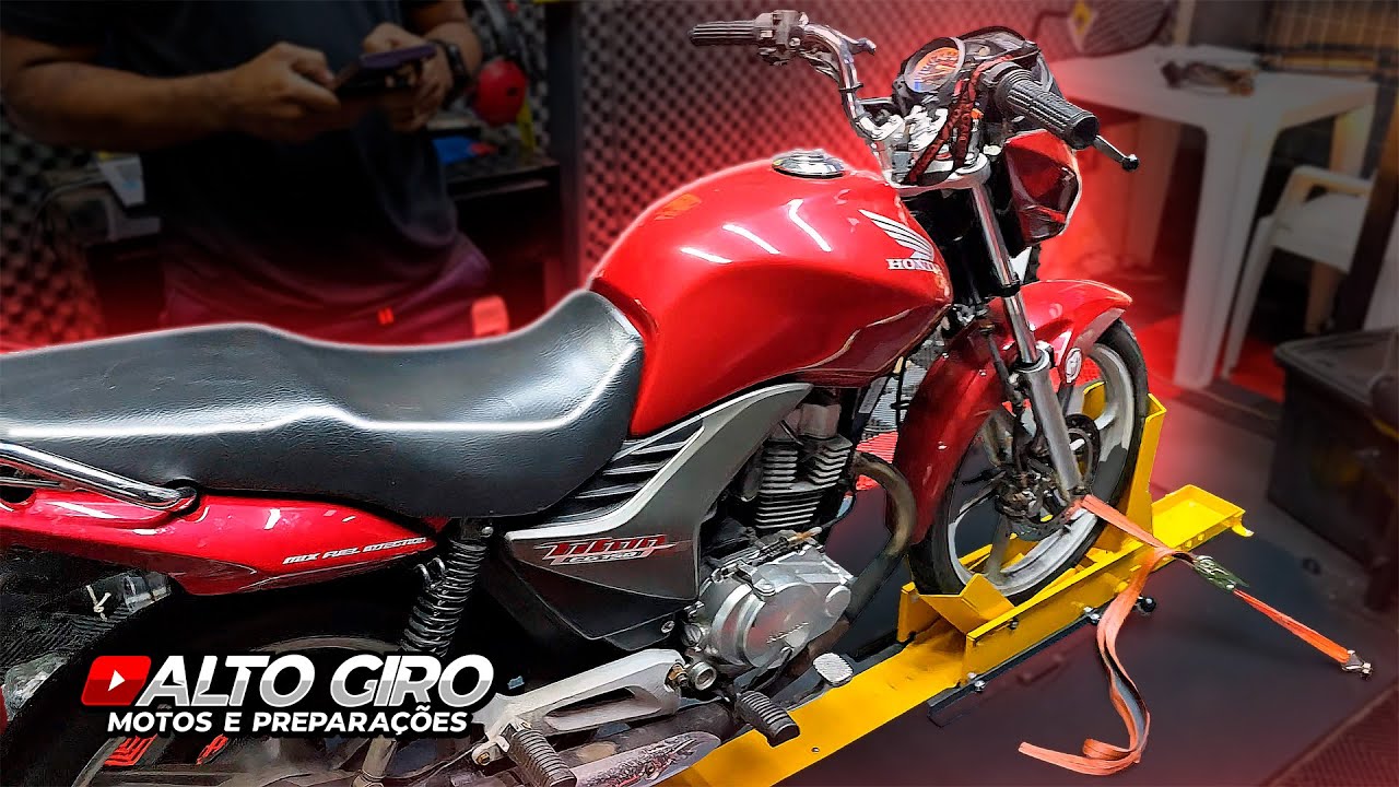 TITAN 150 ORIGINAL COMANDINHO + SPEEDBIKE! RESULTADO ABSURDO