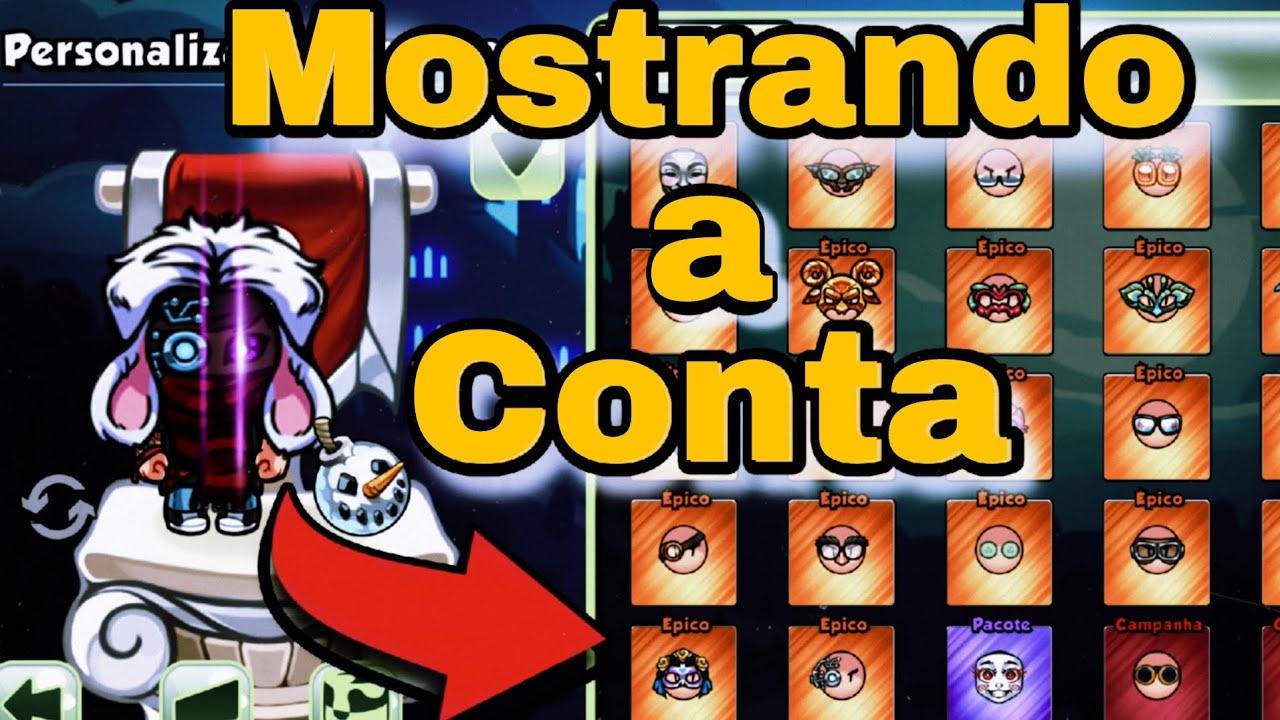 Mostrando minha conta - Bomber Friends