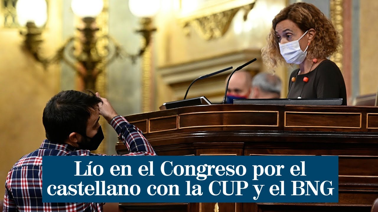 Batet quita la palabra a la CUP y al BNG por hablar en catalán y en gallego en el Congreso