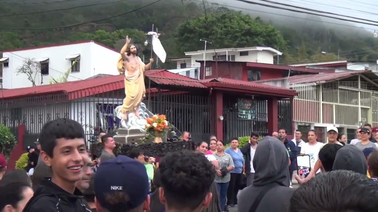 Procesión del Resucitado Orosi Domingo de Resurrección HJN OROSI FILMACIONES CHAVERRI 09/04/2023