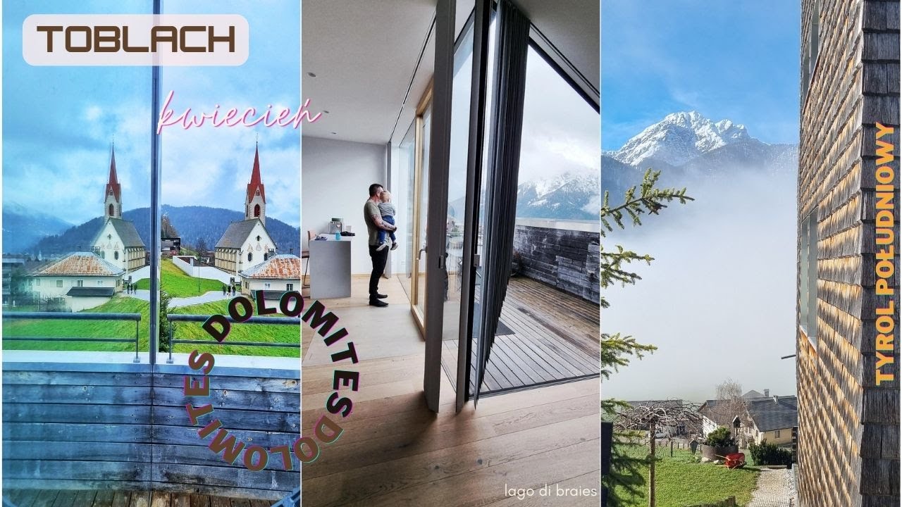 DOLOMITY- nasz wypad do TOBLACH ,DOLOMITES, LAGO DI BRAIES, niestety pogoda nie dopisała, ale to nic