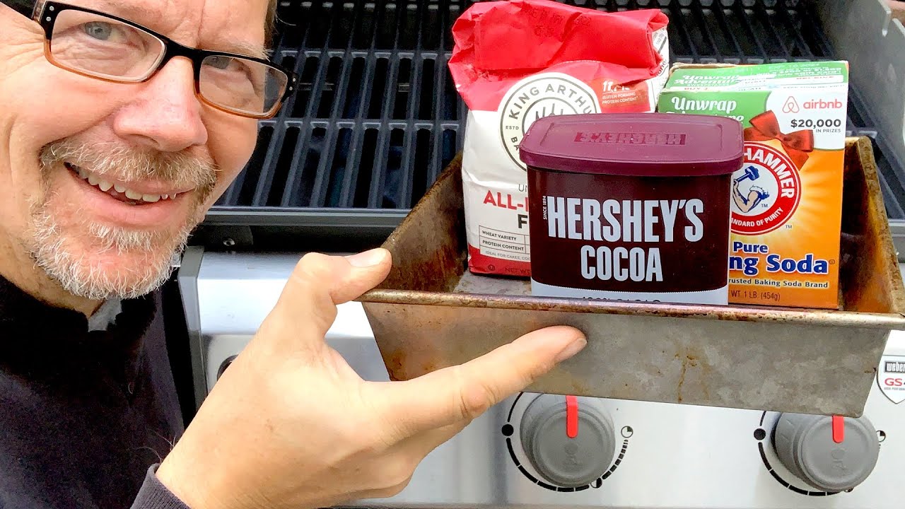 Bake In A Gas Grill? Super Easy Choc Cake Recipe