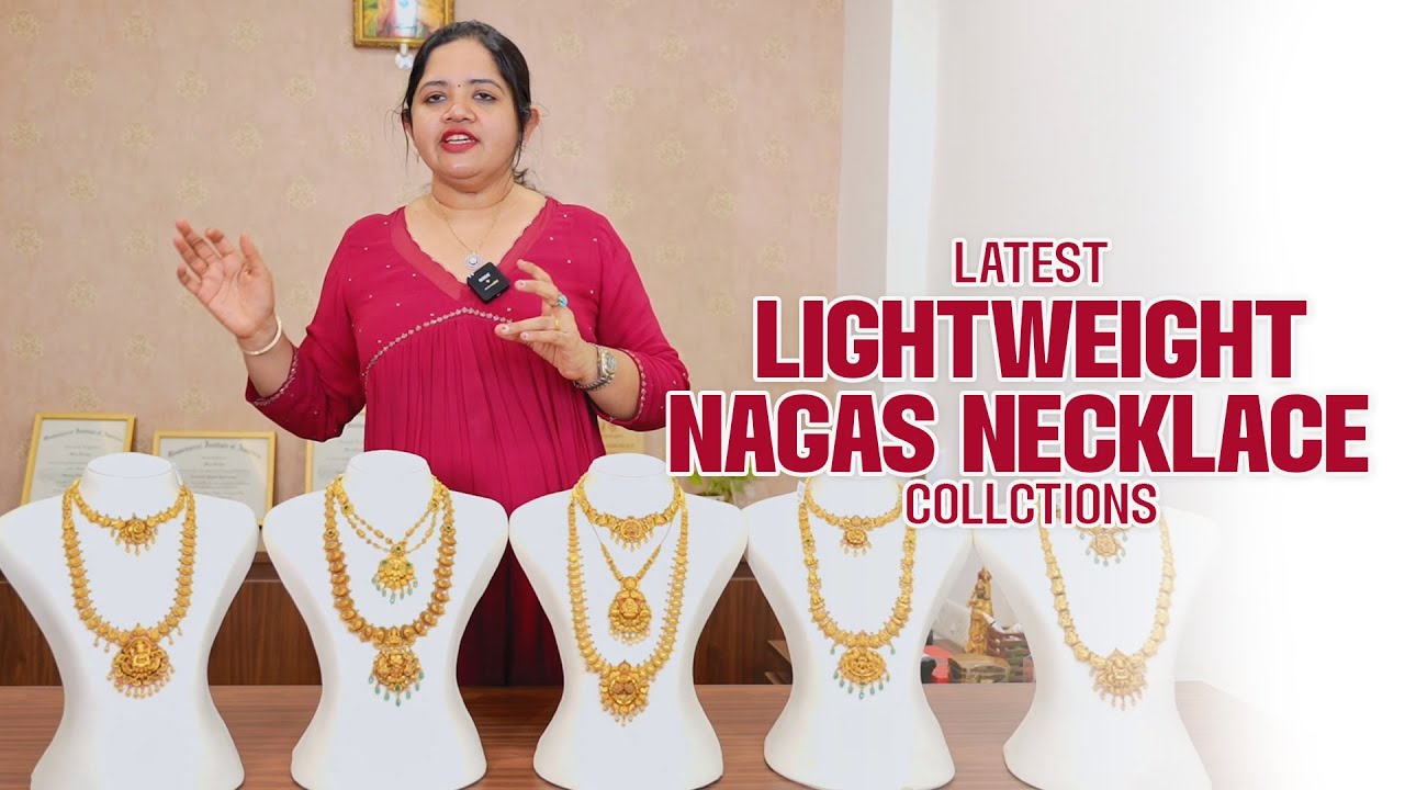 Beautiful Lightweight Nagas Collection | Dc Jewellers Gold & Diamonds #shorts #necklace