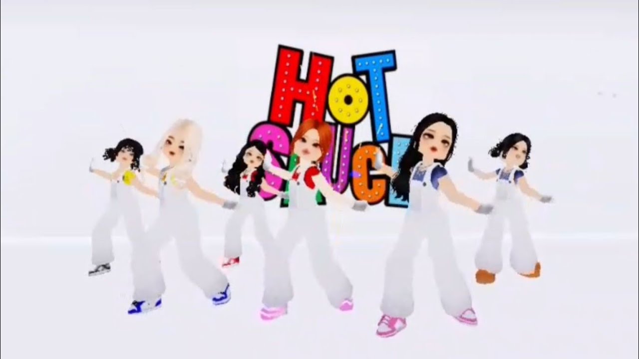 ROBLOX cover: BABY MONSTER - HOT SAUCE MV (versión completa) | Rh Dance Studio 