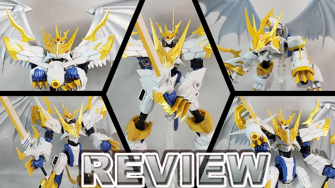 Digimon Figure-rise Standard Amplified Imperialdramon Paladin Mode Review