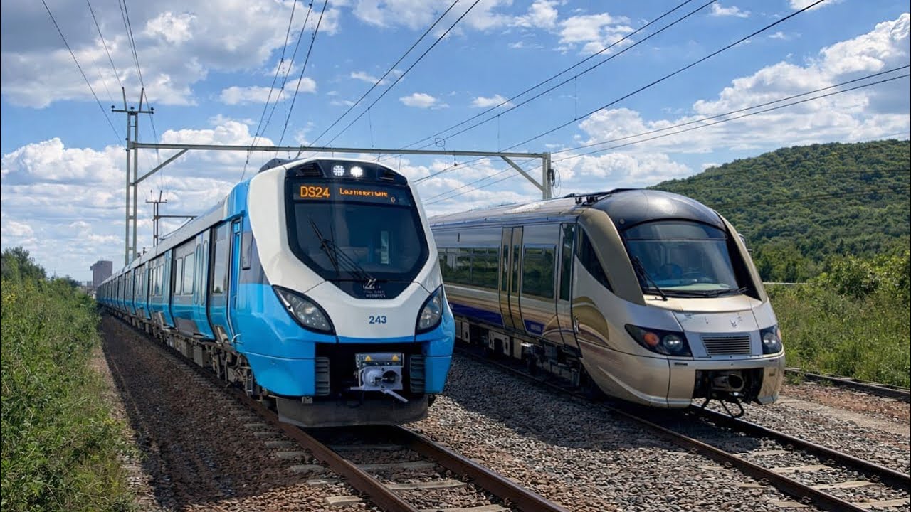  Busy Railway Action | Metrorail & Gautrain Compilation