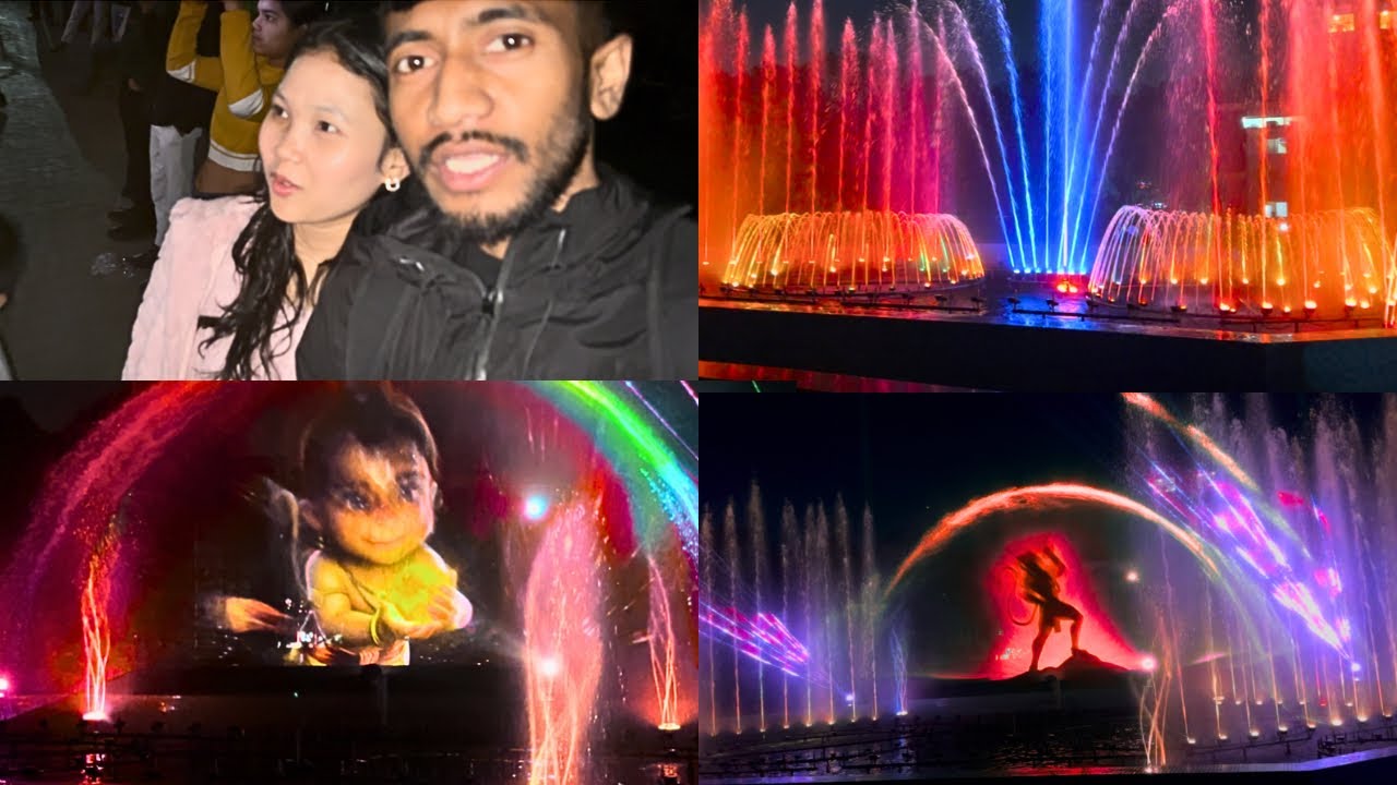 RAMAYAN LEASER LIGHTING SHOW 🙏😍 | FREE ENTRY | PARKING FREE | LEASURE VALLEY PARK |
