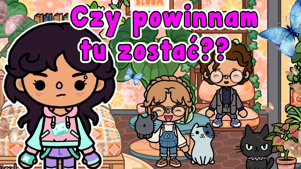 DYLEMAT KAROLI 😺 CZY ZAMIESZKA W NOWYM DOMU 🤔 TOCA BOCA HISTORYJKI BAJOLANKI ❤️