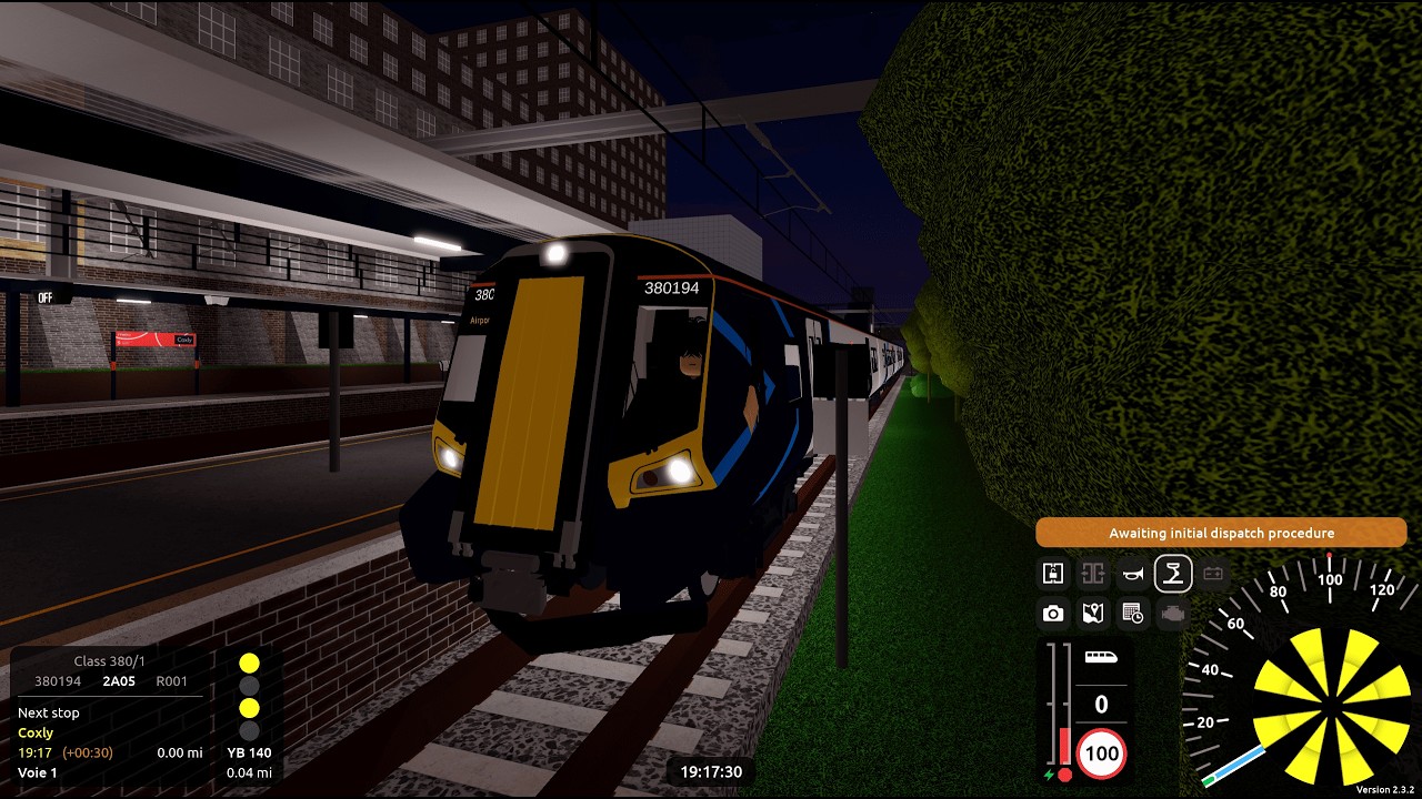 Roblox SCR | Stepford Central - Airport Central | Class 380/1