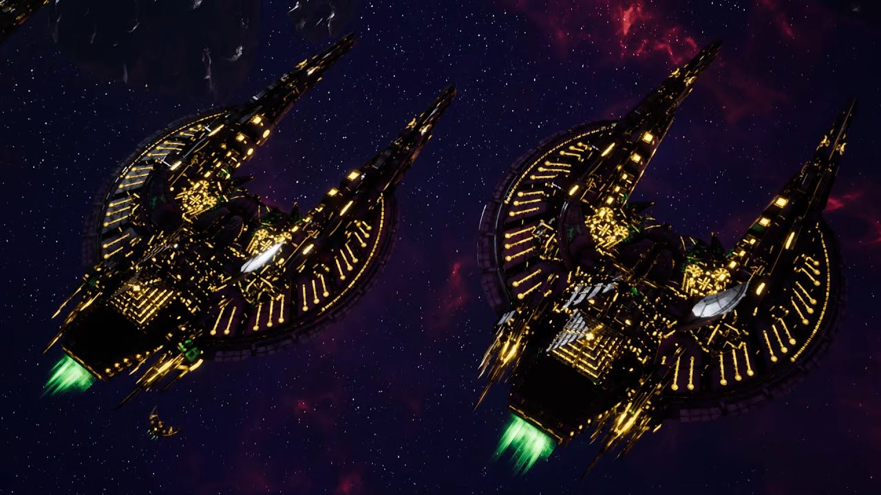 Skalgrim Mod 2021: Nyadra'zathas - Necrons vs Tyranids - Battlefleet Gothic Armada 2