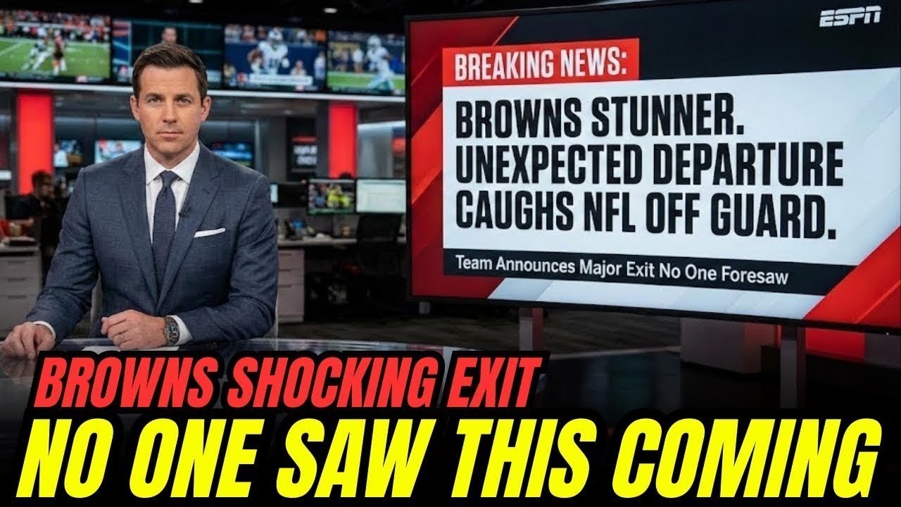 STUNNER: Browns announce a departure nobody expected — front office jolted | Browns News