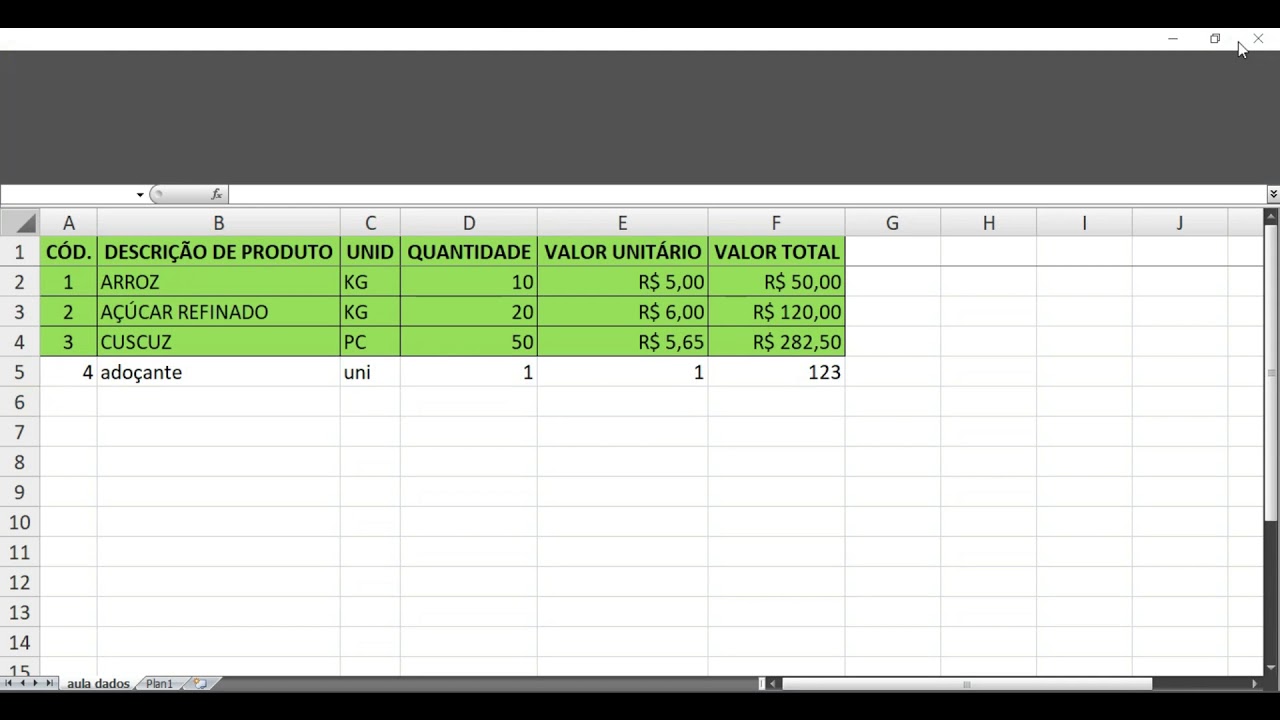 SENHA EXCEL PROTEÇÃO DE PLANILHA
