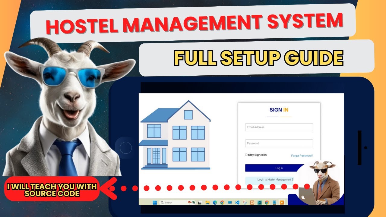 Hostel Management System Setup with XAMPP & MySQL &ndash; Beginner&rsquo;s Guide (Free Code)