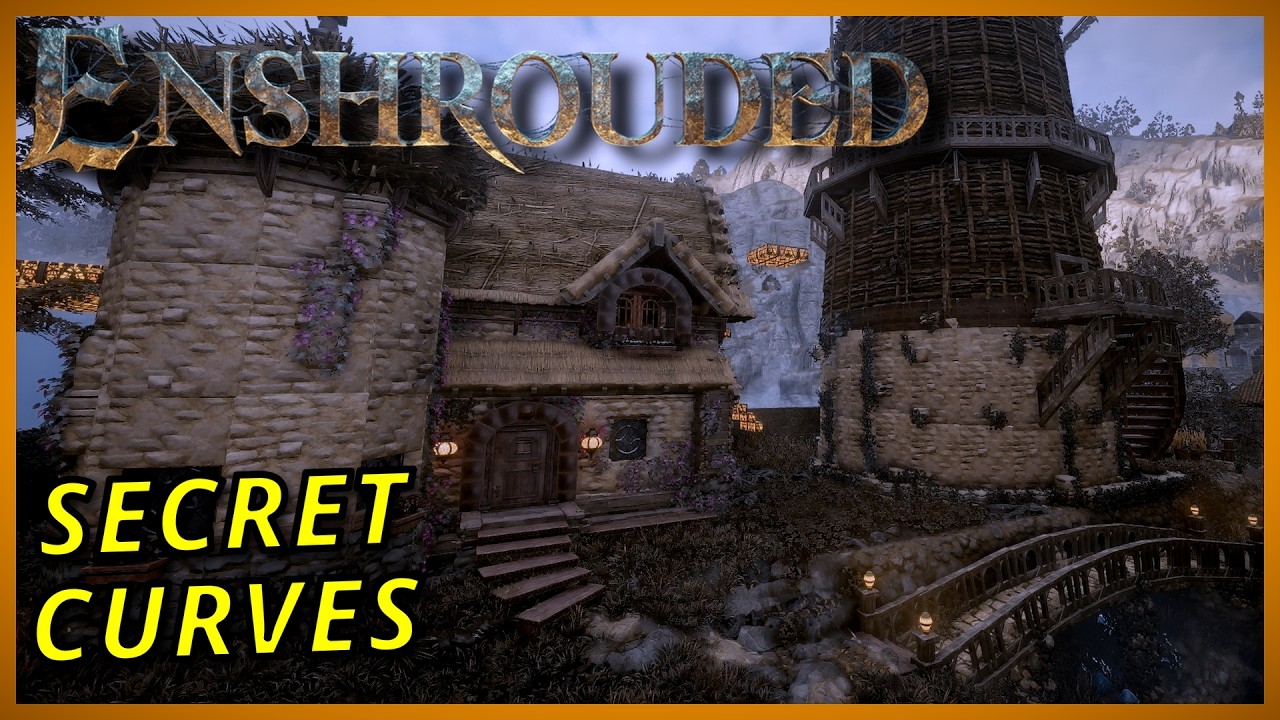 Detailing the Miller's House | Enshrouded Medieval Village Build #enshrouded