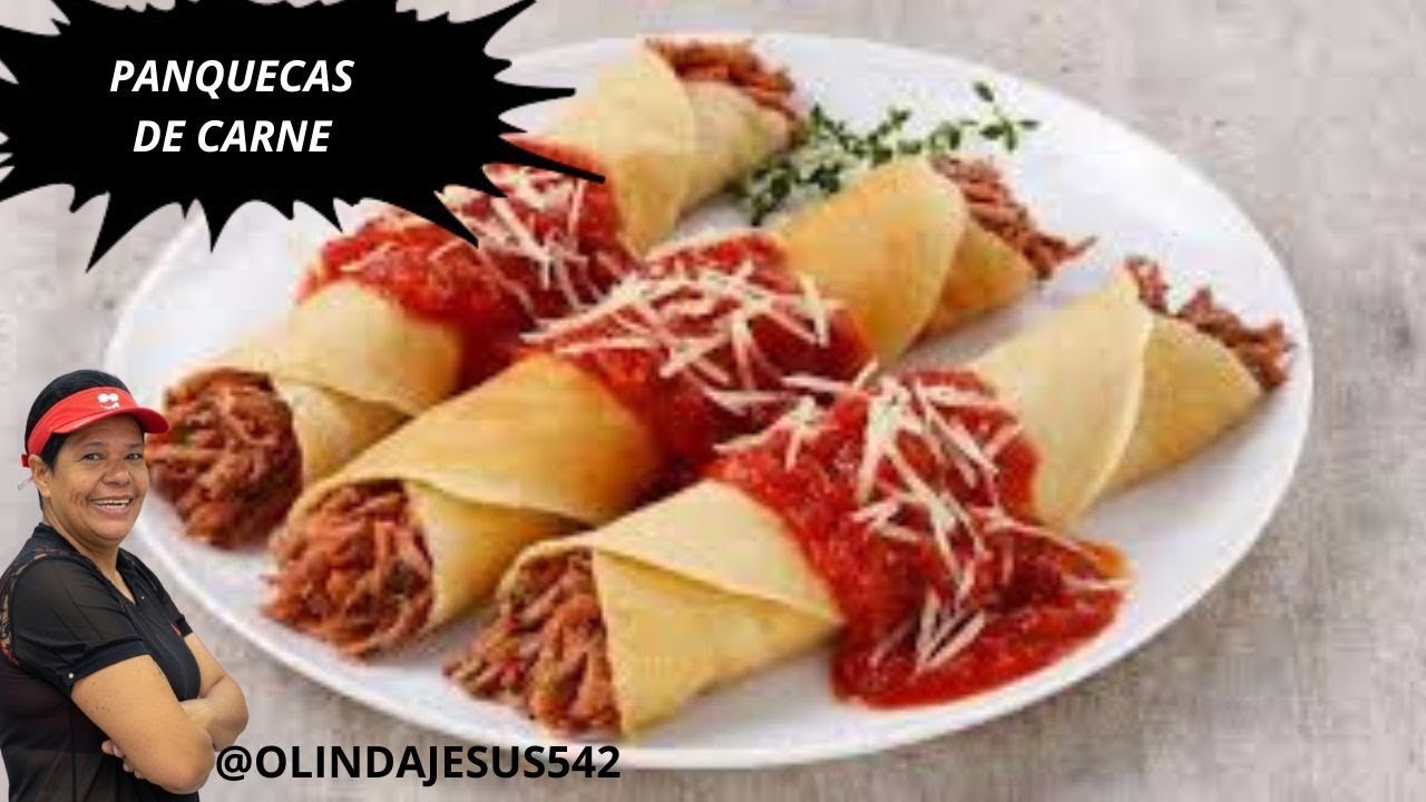 #Panqueca de carne moída - #RECEITA 45