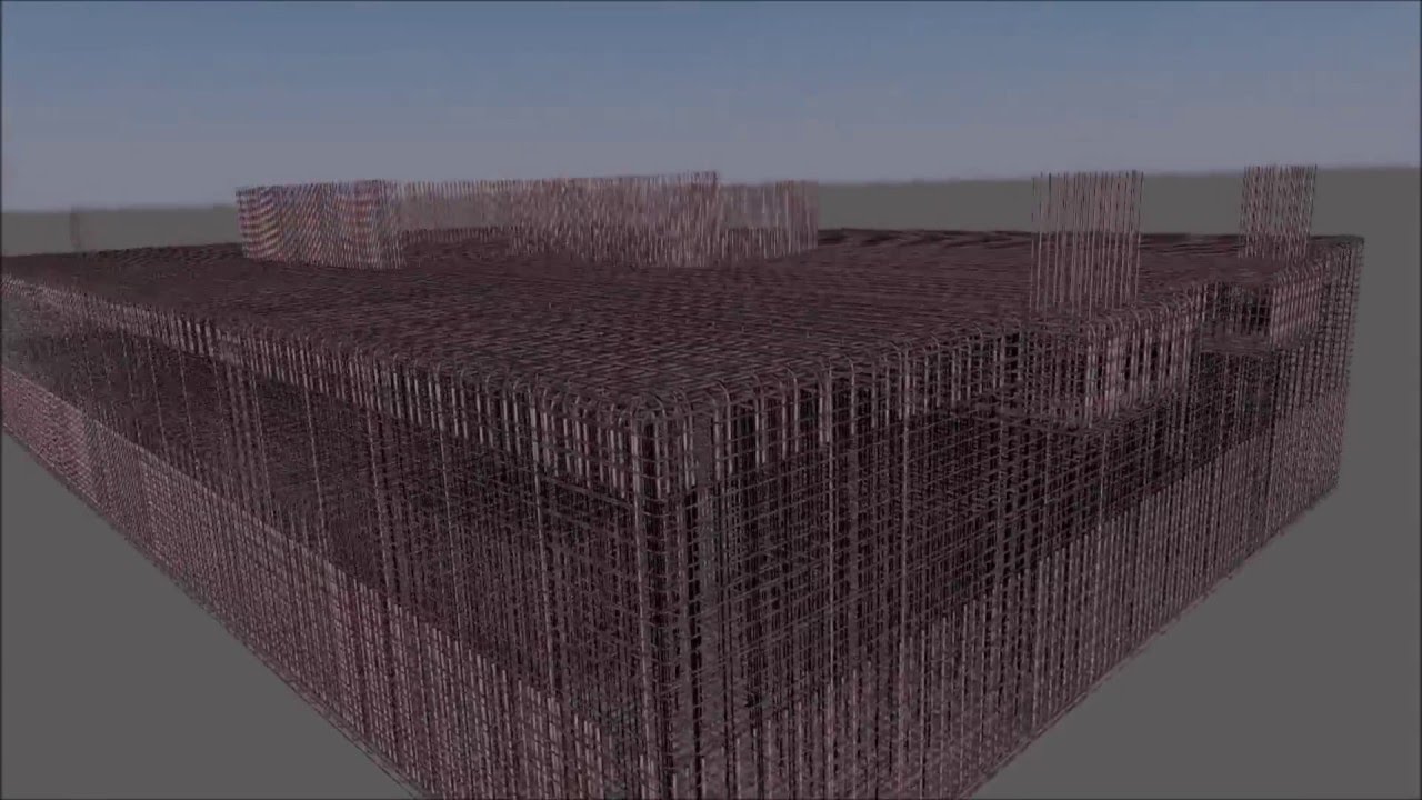 Projeto estrutural em BIM - Bloco de funda&ccedil;&atilde;o - Franzmann Engenharia