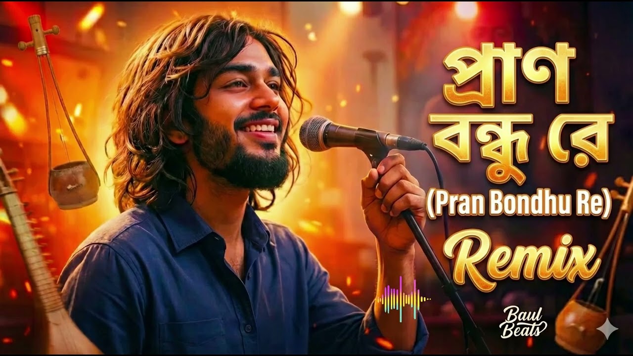 প্রাণ বন্ধু রে Pran Bondhu Re Remix - New Bangla Folk 2026 🇧🇩 The Future of Baul Music - Baul Beats