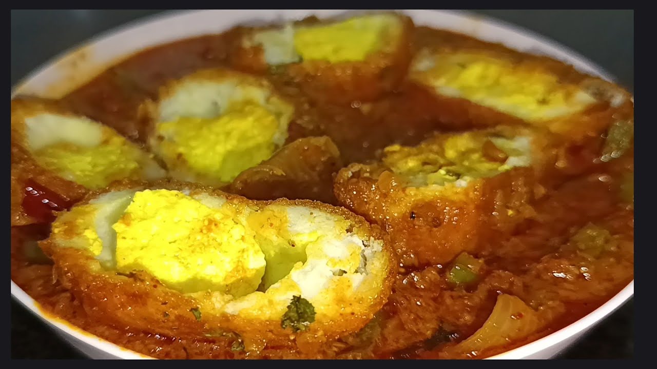 Veg Egg Curry Recipe 😳 बिना अंडे की अंडा करी | Paneer Egg Curry
