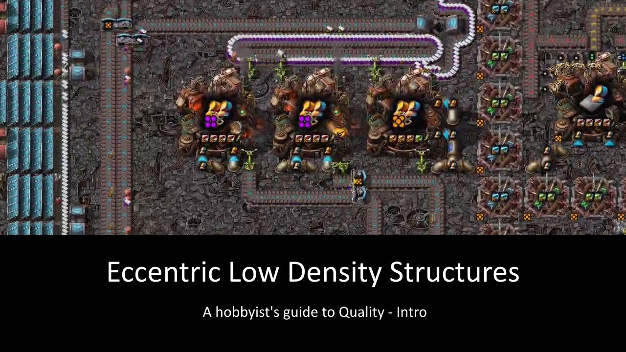 Eccentric LDS: A Hobbyist's Guide to Quality and it's Problems using Low Density Structures