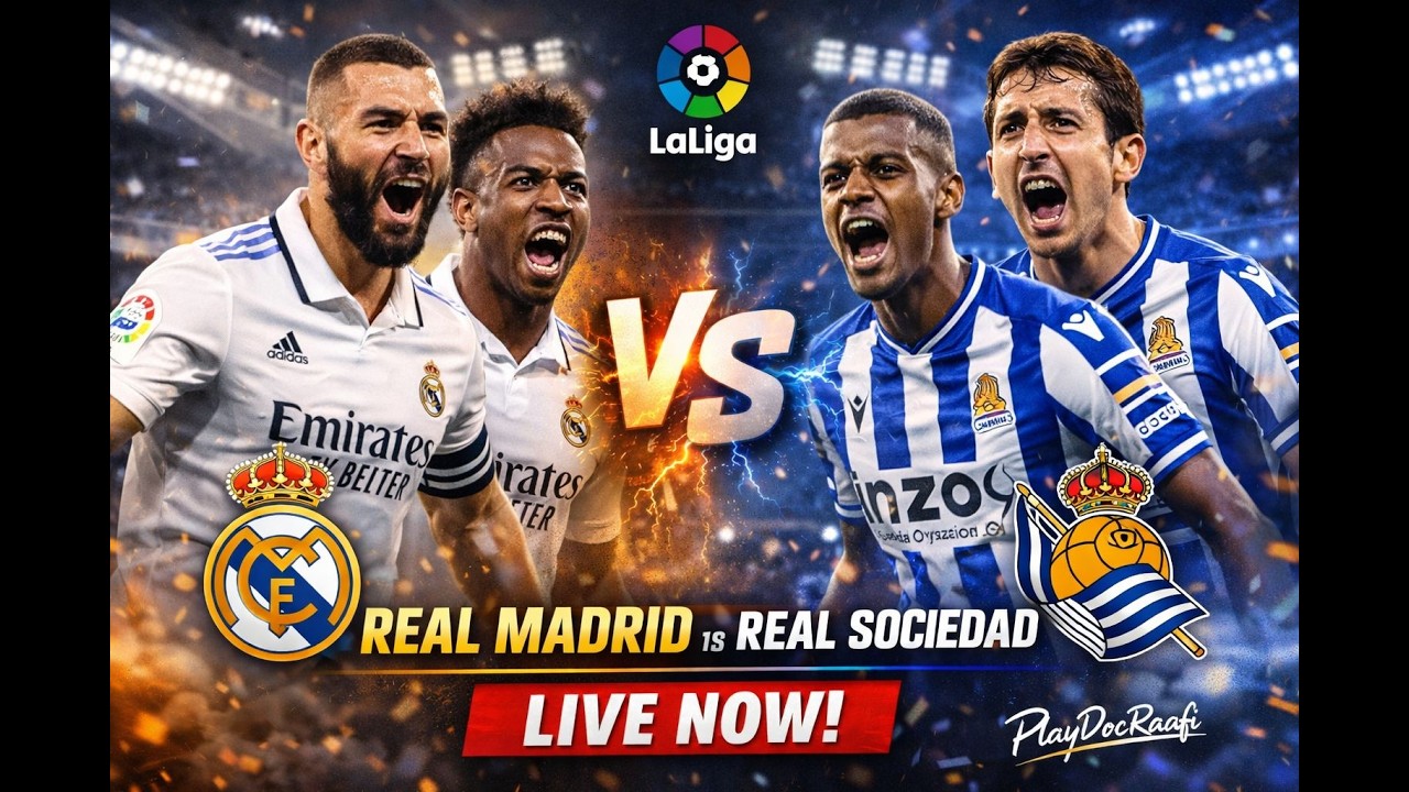 Real Madrid v Real Sociedad La Liga EA SPORTS FC 26 #EASportsFC26 #shorts