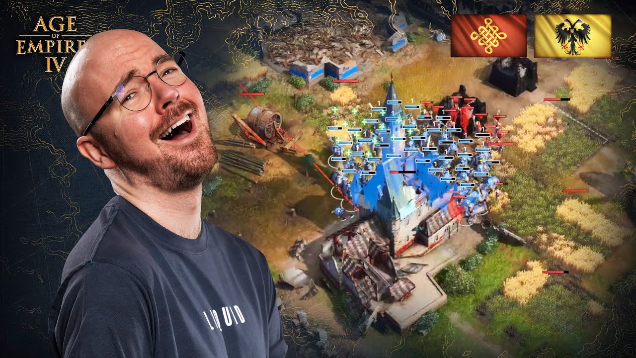 TROLLING AOE4 200 VILLS ONLY TOWERS!